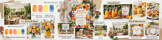 Citrus Bridal Shower Ideas