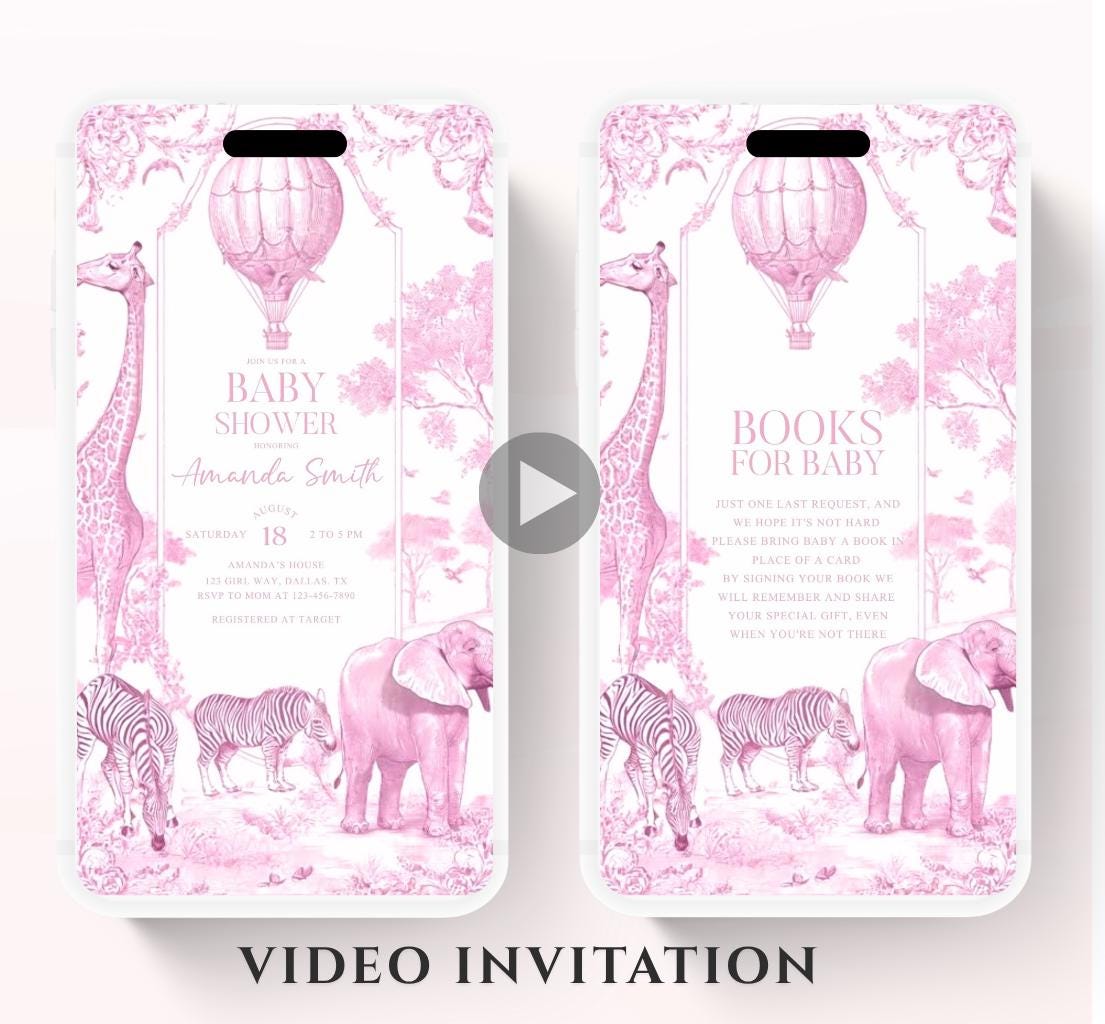 Snoopy Baby Shower Invitation, Peanuts Baby Shower Invitation, Baby Girl Shower Invitation, Our Little Peanut, Video invite,-2