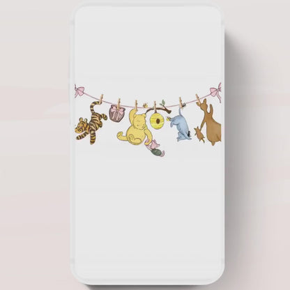 Winnie The Pooh Invitation, Winnie The Pooh Baby Shower Invitations, Winnie The Pooh Invitations Video invitation, Winnie baby shower-8