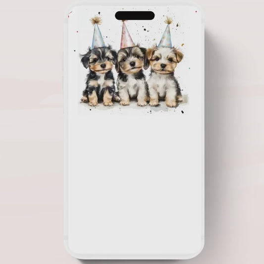 Animated Dog Invitation Puppy Party Invitation video Dog Pawty Invitation Dog Birthday Invitation Puppy Pawty Invitation Dog-1