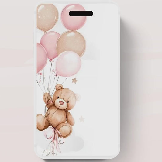 Teddy Bear Baby Shower Invitation We Can Bearly Wait Invite balloon Teddy Bear Template girl Animated video- 3