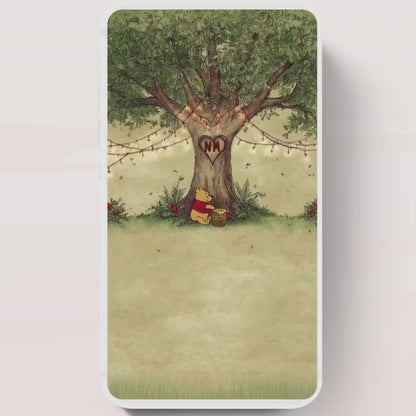 Red Winnie Tree Invitation, Winnie The Pooh Baby Shower Invitations, Winnie The Pooh Invitations Video invitation, Winnie baby shower-23