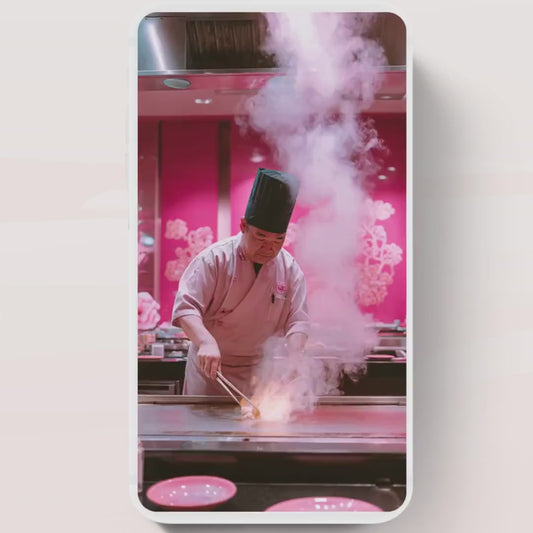 Hibachi Dinner Party Invite Template Invitation Birthday, Graduation, Retirement, Bachelor Celebration  Hibachi Animated Invitation-4