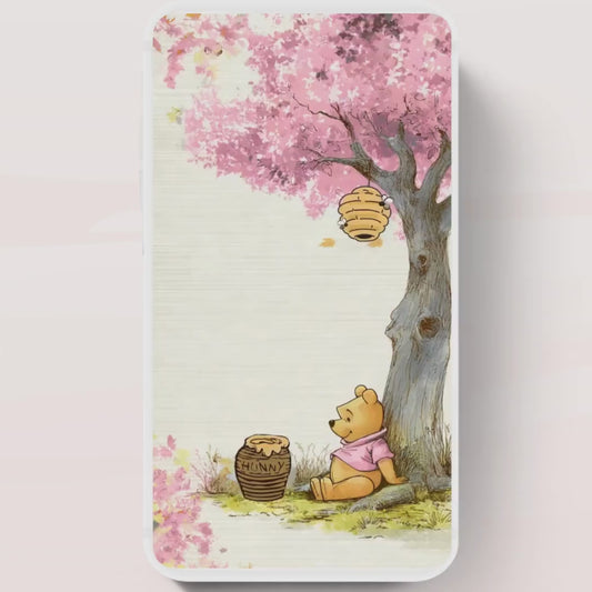 Pink Winnie Tree Invitation, Winnie The Pooh Baby Shower Invitations, Winnie The Pooh Invitations Video invitation, Winnie baby shower-24