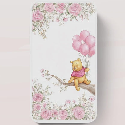 Pink Winnie shower Invitation, Winnie The Pooh Baby Shower Invitations, Winnie The Pooh Invitations Video invitation, Winnie baby shower-18